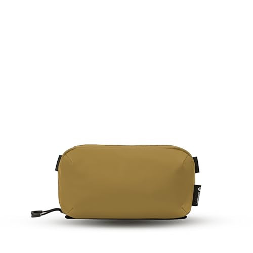WANDRD Tech Bag, Small - Travel Bag and Tech Organizer for Everyday Carry - Weather-Resistant and Durable for Hiking, Camping, Sport, and More (Dallol Yellow) - color: Dallol Yellow, style: Small
