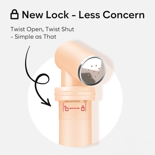 Easy@Home Portable Travel Bidet: Peri Bottle for Postpartum Care - Handheld Sprayer Kit with 380mL (12.8 oz) Capacity Bottle - Personal Hygiene Water Spray for Women & Men | BPA-Free | EPB-01 Brown - color: Brown