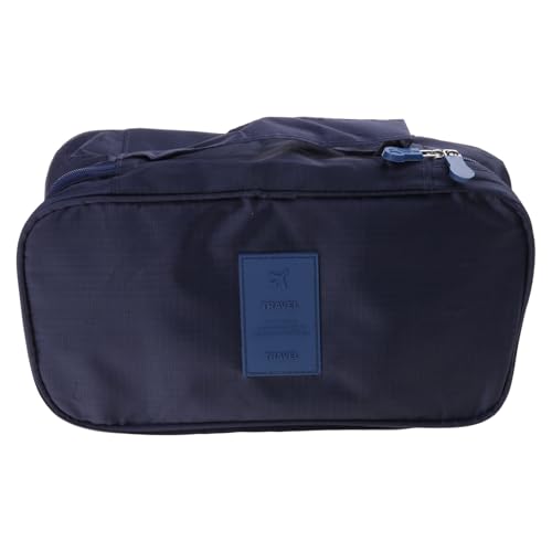 Bras Organizers Underwear Storage Bag Women Men Sock Cosmetics Clothes Pouches Multifunctional Bags Underwear Bag - color: Navy Blue