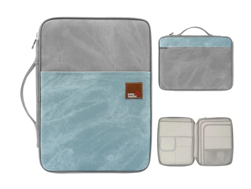 mygreen Universal Travel Gear Organizer/Electronics Accessories Bag/Document File Bag - color: Grey and Light Blue