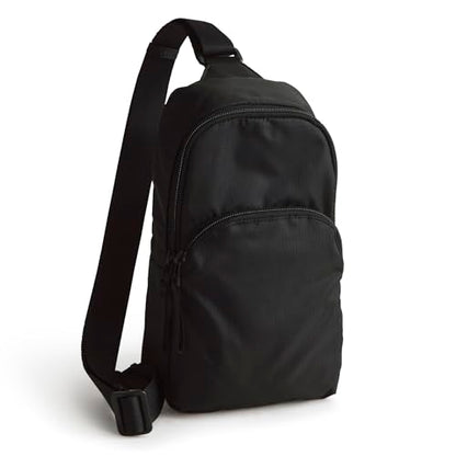 Vera Bradley Women's Ripstop Lorman Sling Backpack, Moonless Night, One Size - color: Moonless Night