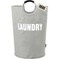 DOKEHOM 160L XX-Large Laundry Basket (7 Colors), Collapsible Laundry Bag, Foldable Laundry Hamper, Folding Washing Bin (Grey, XXL) - color: Light Grey, size: 160L