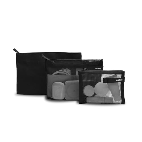 Orbitkey Essentials Pouch Trio - Black - color: Black
