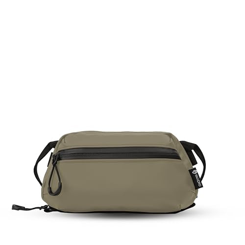 WANDRD Tech Bag, Medium - Travel Bag and Tech Organizer for Everyday Carry - Weather-Resistant and Durable for Hiking, Camping, Sport, and More (Yuma Tan) - color: Yuma Tan, style: Medium