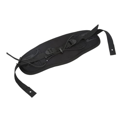 HERCHR Kayak Backrest, EVA Padded Kayak Seat Back Support Pad, Adjustable Portable Lumbar Cushioned Seat Pad for Canoe Boat Watersports Comfortable Lumbar Back Rest