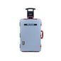 Silver Pelican 1650 Large Case - Comes with Pick & Pluck Foam - Red Handles & Latches. - color: Red Handles & Latches
