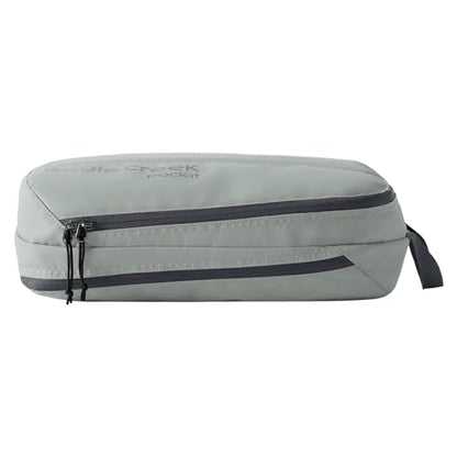 Eagle Creek Pack-It Reveal Clean/Dirty Cube M - Water-Resistant Dual Compartment Packing Cube With Internal Divider for Clean & Dirty Clothes - Travel Essentials - Storm Grey - color: Storm Grey