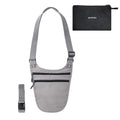 Crossbody Money Belt for Travel Women & Men Hidden, Travel Wallet Pouch - Slim Passport Holde, RFID Blocking Neck Wallet Under Clothes to Protect Cash, Credit Cards and Documents (GRAY) - color: GRAY