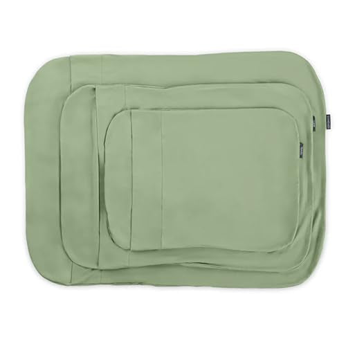 HEST Pillowcase Cooling - Compatible Camp Pillows - Jade Cooling Fabric - Machine Washable - Outdoor Ready - Large - style: Camp Pillowcase- Large Cooling