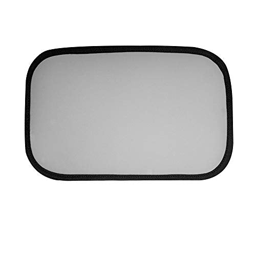 FH Group Neosupreme Gray Flat Pattern Center Console Pad – Water-Resistant Armrest Cover Protector for Cars, SUVs & Trucks - color: Gray, style: Console Cover (Plain)