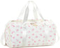 Gym Bag Sports Duffle Bag with Wet Pocket Weekender Overnight Bags with Waterproof Shoe Pouch and Air Hole for Girls Kids Women Workout Travel Bags (Bow Flower-Beige) - color: Bow Flower-Beige