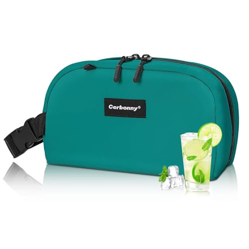 Cerbonny Small Cooler Bag Freezable Lunch Bag for Work School Travel,Leak-Proof Small Lunch Bag for Adults,Freezer Lunch Bags,Freezable Snack Bag Fit for Yogurt - color: Blue