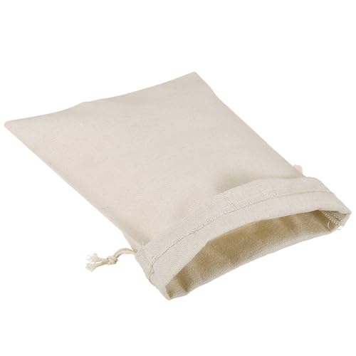 PATIKIL 16"x12" Coin Money Sacks Bag, 6Pcs Bank Deposit Change Transit Cash Bags with Drawstring Currency Gift Sacks Style 1, Beige - color: Beige, size: 16"x12"