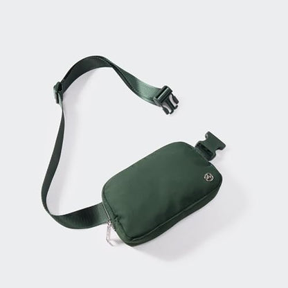 Pander Everywhere Belt Bag for Women, Fashion Waist Packs, Crossbody Bags with Adjustable Strap (Legacy Green). - color: Legacy Green