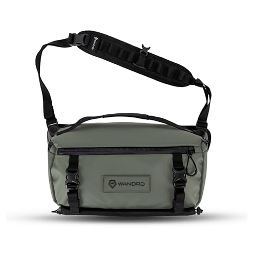 WANDRD ROGUE V1 9L Sling: Compact Camera Sling and Crossbody Bag with Fast Access, 3-Way Carry– Lightweight Everyday Bag Great for Travel, Photography, and Daily Use (Wasatch Green) - color: Wasatch Green, style: 9l