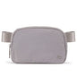 Pander Belt Bag for Women, Fashion Waist Packs, Crossbody Bags with Adjustable Strap (Light Grey). - color: Light Grey