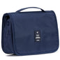 L&FY Hanging Travel Toiletry Bag Women's Cosmetic Organizer Makeup Pouch Men's Dopp Kits With Handle(Navy) - color: Navy, size: Compact Size