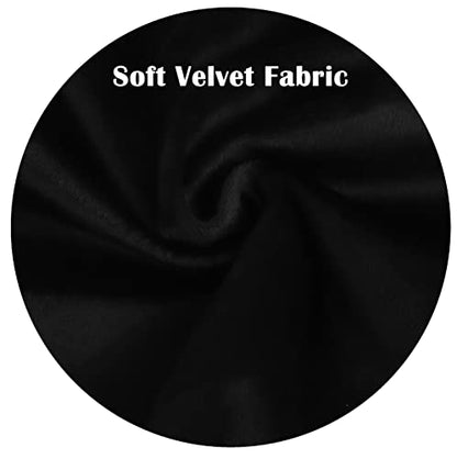 Sigmat Memory Foam Seat Cushion Anti-Slip Soft Round Stool Cushion Chair Pad 13 Inch Black - color: Black, size: 13 Inch