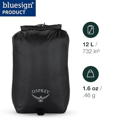 Osprey Ultralight Waterproof Dry Sack - color: Tundra Green, style: 12l