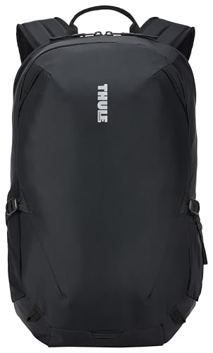 Thule EnRoute 21L Backpack, Fits 16" Laptop and Tablet, Internal mesh Zipper Pockets, Side Bottle Pocket, Quick Access Side Zipper - color: Black New, size: 21L