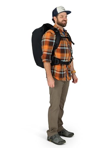 Osprey Farpoint 40L Men's Travel Backpack, Black - color: Black, size: 40L