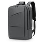 15.6 Inch Laptop Backpack for Men Women, 22L Business Travel Backpack W/USB Charging Port. Water Resistant Work Bookbag, Grey - color: Grey