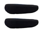 Car Console Covers Plus Pair of Fleece Armrest Covers Designed for Honda Pilot 2016-2022 for Pull Down Armrests Made in USA Black - color: BLACK