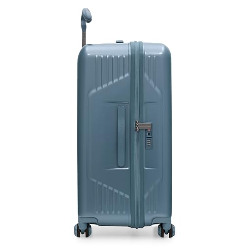 Traveler's Choice Ultimax II Polycarbonate Hardside Luggage with Spinner Wheels, Teal, 28-Inch Medium Trunk - color: Teal, size: 28-Inch Medium Trunk