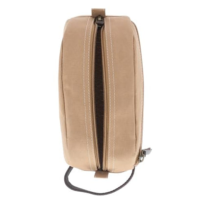 Timberland Men's Toiletry Bag Canvas Travel Kit Organizer - color: Khaki