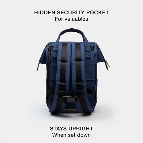 Portland Gear Cascade Compact Backpack, Weatherproof Construction, Perfect for Daily Use and Travel, Padded Laptop Sleeve and Adjustable Straps, 13.5L, Navy - color: Navy