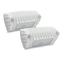 Chelhead RV Porch Light White Aluminum Base 12V DC RV Exterior Led Lighting Outside Lights Compatible with RV Camper Trailers Porches Towing 5th Wheels Utility Vehicles Boat - color: White Light-White Housing