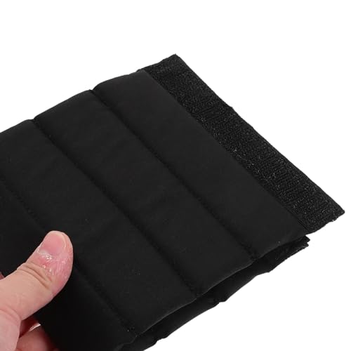VOSAREA Dividers for Camera Bags 2 Pcs Padded Camera Bag Inserts Dividers Shock Absorbing Pad - color: Black