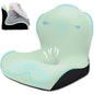 Seat Cushion, Office Chair Cushion, L-Shaped Ergonomic Car Seat Cushions, Memory Foam Chair Cushion, Lumbar Support Pillow for Wheelchair, Car, Home, Office, Desk, Green - color: Green
