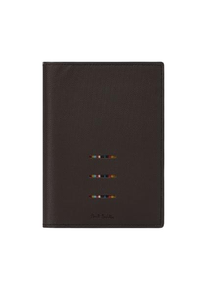 PS Paul Smith MEN WALLET PASSPORT HOLDER,Dark Brown,0
