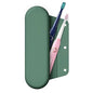 Silicone Electric Toothbrush Travel Case, Manual Toothbrush Travel Cover for Men and Women,Toothbrush for Travel,Gym and More, Fits Most Manual and Electric Toothbrushes - Midnight Green - color: Midnight Green