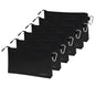 COREFLEX Premium Tool Pouch Zipper Bag, Small Tool Bag, Multipurpose Storage pouch, Heavy duty Flat Bottom Tool bag with YKK Zipper (6 pack Large 12inch Black) - size: 6 pack Large 12inch Black