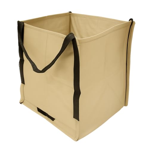 DURASACK Heavy Duty Storage Tote Bag 22-Gallon Rugged Woven Polypropylene Moving Bag, Reusable Self-Standing Design, Holds up to 500 Pounds, Single, Khaki - color: Khaki, size: Single