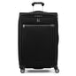 Travelpro Platinum Elite Softside Expandable Checked Luggage, 8 Wheel Spinner Large Suitcase, TSA Lock, Men and Women, Shadow Black, Checked Large 29-Inch - color: Shadow Black, size: Checked-Large 29-Inch
