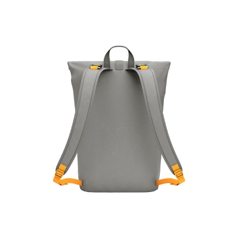 Db Journey Essential Backpack - Lightweight, Durable Rolltop Backpack with Laptop Compartment for Work, and Gym, Travel Backpack with Roller Bag Attachment, 12L - Sand Gray - color: Sand Gray