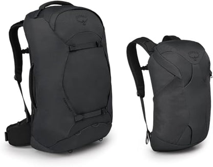 Osprey Farpoint 70L Men's Travel Backpack, Tunnel Vision Grey - color: Tunnel Vision Grey, size: 70L