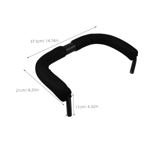 Stroller Handlebar Protector Soft Mesh Sponge Armrest Cover for Pram Gentle Skin Easy Installation for Various Models