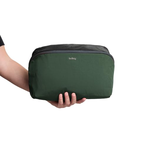 Bellroy Packing Cube 6L (Organizer Packing Pouch with Internal Zip Pocket and Durable, Lightweight Design) - Spruce - color: Spruce