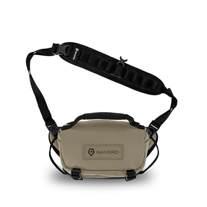 WANDRD ROGUE V1 3L Sling: Compact Camera Sling and Crossbody Bag with Fast Access, 3-Way Carry– Lightweight Everyday Bag Great for Travel, Photography, and Daily Use (Yuma Tan) - color: Yuma Tan, style: 3l