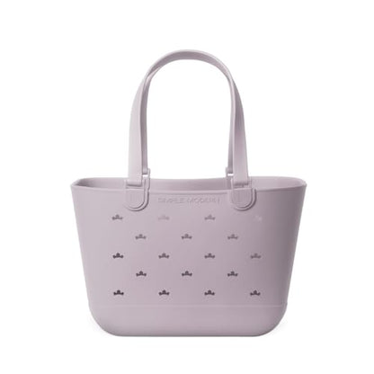 Simple Modern Disney Large Beach Bag | Waterproof Getaway Rubber Tote with Zipper Pocket for Travel, Pool, Boat, Groceries, Sports | Lavender Princess - color: Disney: Lavender Princess, style: Large