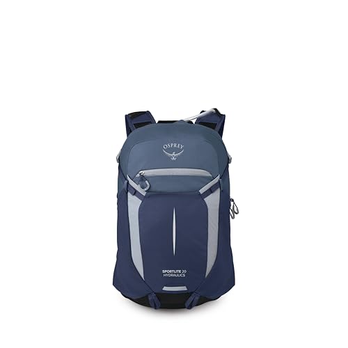 Osprey Sportlite Lightweight Hiking Backpack with Hydraulics Reservoir for Men & Women - Everyday Hydration Travel Bag - color: Serenity Blue, style: 20l
