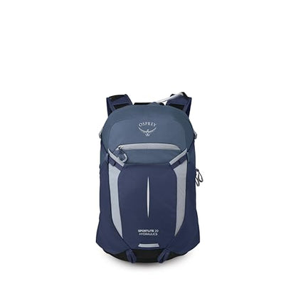 Osprey Sportlite Lightweight Hiking Backpack with Hydraulics Reservoir for Men & Women - Everyday Hydration Travel Bag - color: Serenity Blue, style: 20l