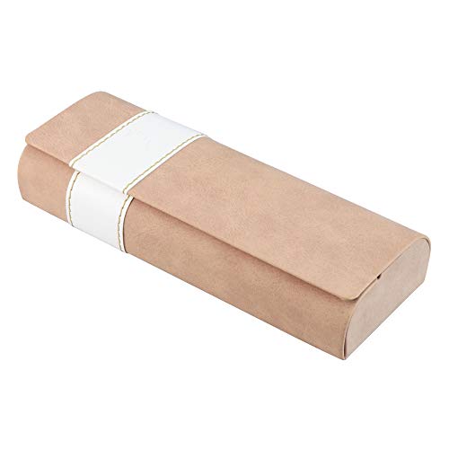 LifeArt Eyeglass Case Hard Shell, Portable Sunglass Case, Fashionable PU Leather Eyeglass Case, Lightweight - color: B_641_pink