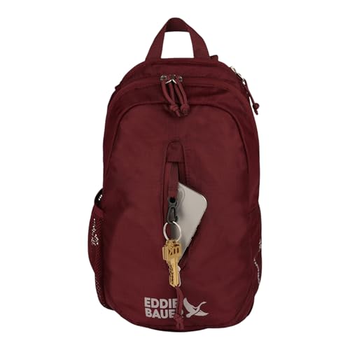 Eddie Bauer Stowaway Packable Sling Bag | Travel | Outdoor | Lightweight | Compact | Ripstop Nylon, Black Cherry-10L - color: Black Cherry