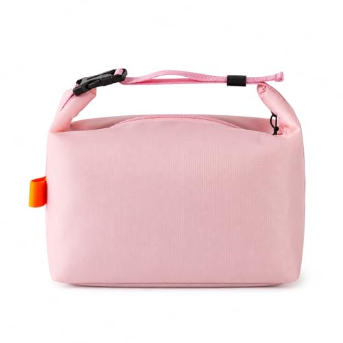 Lunch Box for Women Men Adult, Insulated Lunch Bag for Work, Picnic or Travel, Cute Pink Reusable, Lightweight, Durable, Waterproof Oil-Resistant Cooler Lunch Pail For Women (pink) - color: Pink