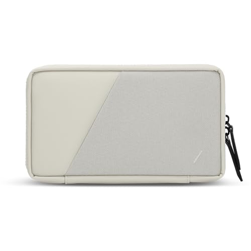 Native Union Stow Organizer – Premium Travel Tech Kit Crafted with Durable Canvas – Keep Essentials Organized with Flexible Storage & Quick-Access Pocket for Cable, Charger, SIM Card & More(Sandstone) - color: Sandstone